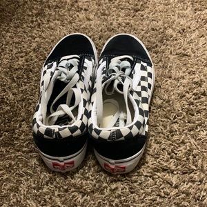 Checkered Vans